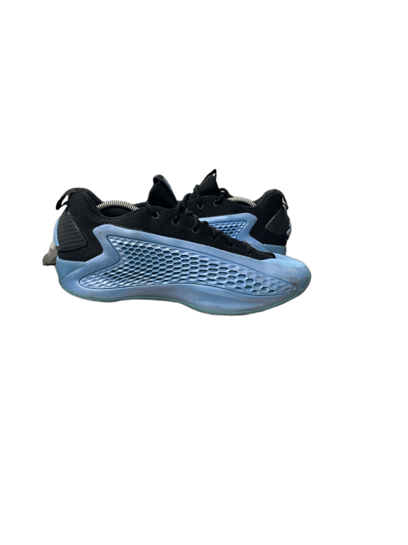 ADIDAS SNEAKERS BASKET ATHLETIC BLU NERO UNISEX PRE OWNED EU 41.5