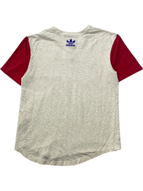 ADIDAS ΜΠΛΟΥΖΑ HENLEY SPORTSWEAR ΓΚΡΙ ΑΝΤΡΙΚΟ PRE OWNED M