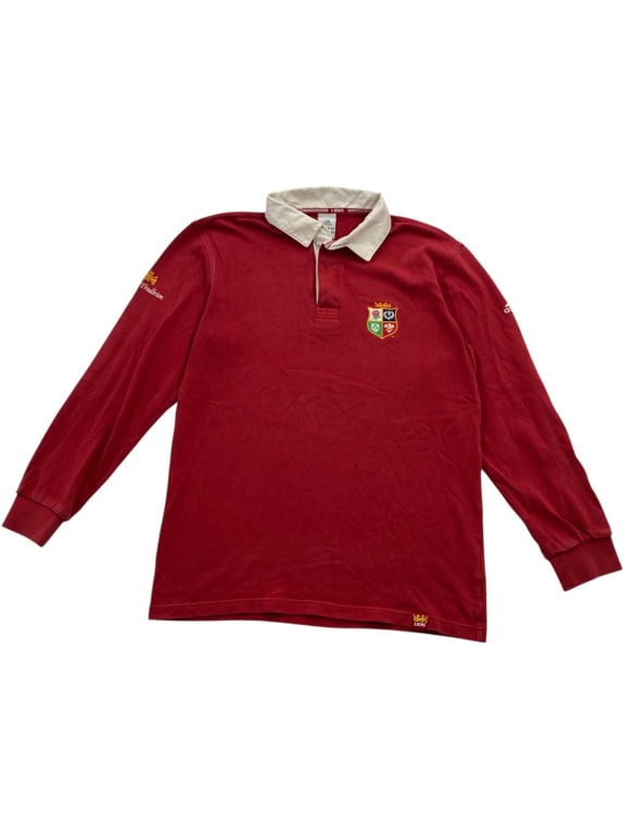 ADIDAS ΜΠΛΟΥΖΑ RUGBY VINTAGE BRITISH & IRISH LIONS ΚΟΚΚΙΝΟ ΑΝΔΡΙΚΟ M