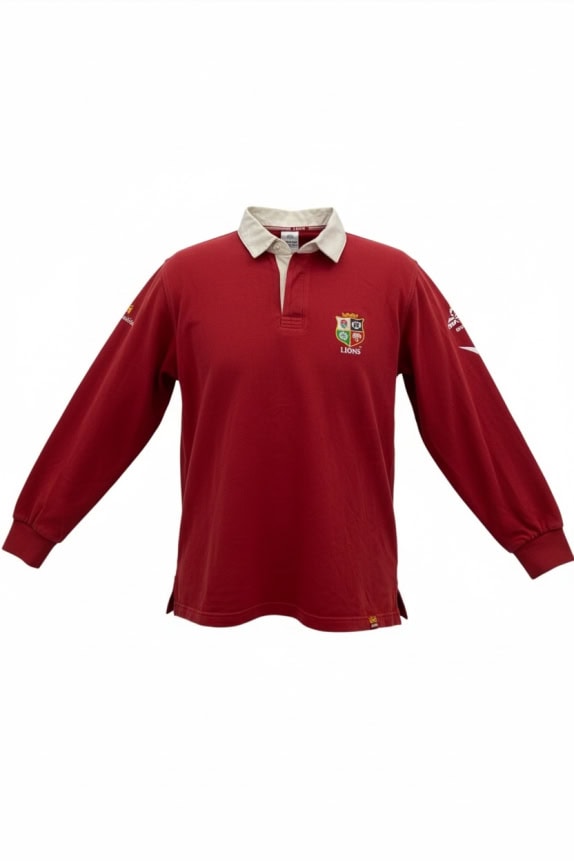 ADIDAS ΜΠΛΟΥΖΑ RUGBY VINTAGE BRITISH & IRISH LIONS ΚΟΚΚΙΝΟ ΑΝΔΡΙΚΟ M