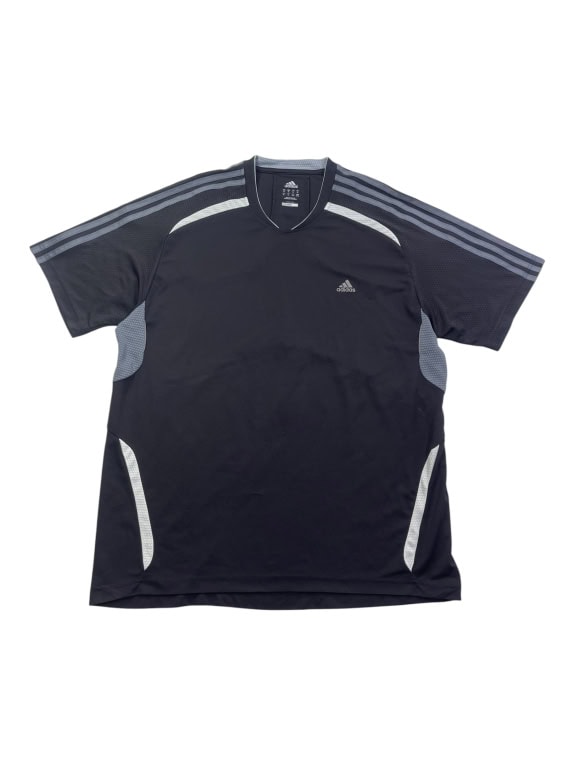 ADIDAS ΜΠΛΟΥΖΑΚΙ ΑΘΛΗΤΙΚΟ CLIMA365 3-STRIPES ΜΑΥΡΟ ΑΝΔΡΙΚΟ XL