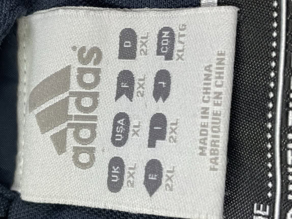 1990S ADIDAS ΜΠΟΥΦΑΝ ΜΕ ΚΟΥΚΟΥΛΑ SPORTSWEAR ΝΑΥΤΙΚΙ ΜΠΛΕ ΑΝΤΡΙΚΟ PRE OWNED XXL