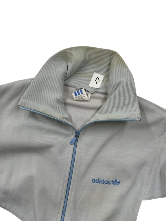 ADIDAS ΟΛΟΣΩΜΗ ΦΟΡΜΑ VINTAGE ΜΕ ΛΟΓΟΤΥΠΟ ΓΑΛΑΖΙΟ/ΓΚΡΙ UNISEX L