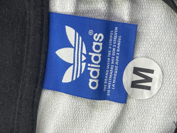 ADIDAS ORIGINALS HOODIE GRAPHIC ΜΑΥΡΟ ΓΚΡΙ UNISEX PRE OWNED M
