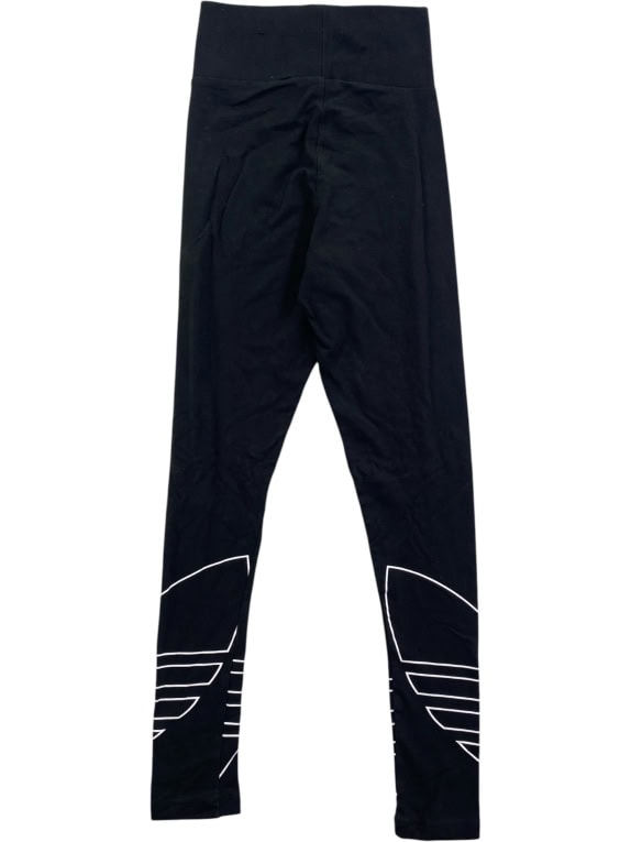 Adidas Originals Leggings Athletic Logo Nero da Donna XS