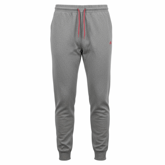 Adidas Pantaloni della tuta casual con logo grigi da donna S