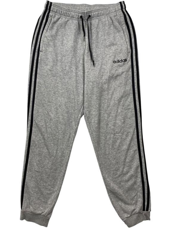 ADIDAS Παντελόνι Φόρμας Essential 3-Stripes Λογότυπο Γκρι Unisex Small
