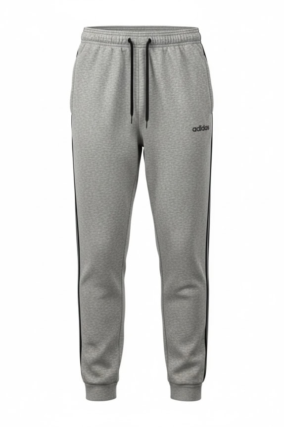 ADIDAS Παντελόνι Φόρμας Essential 3-Stripes Λογότυπο Γκρι Unisex Small