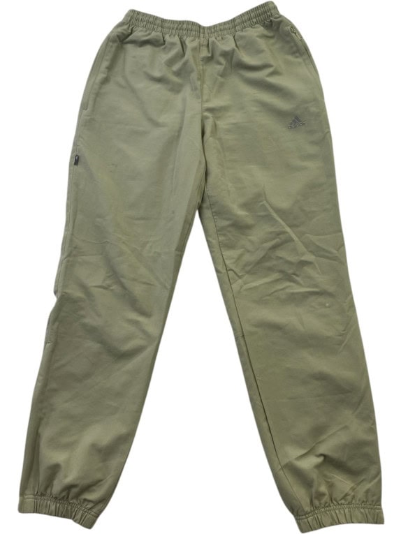 ADIDAS TRACK PANTS MINIMAL OLIVE WOMEN PRE OWNED S