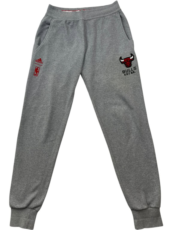 ADIDAS ΠΑΝΤΕΛΟΝΙ ΦΟΡΜΑΣ NBA CHICAGO BULLS ΓΚΡΙ ΑΝΤΡΙΚΟ S pre-owned