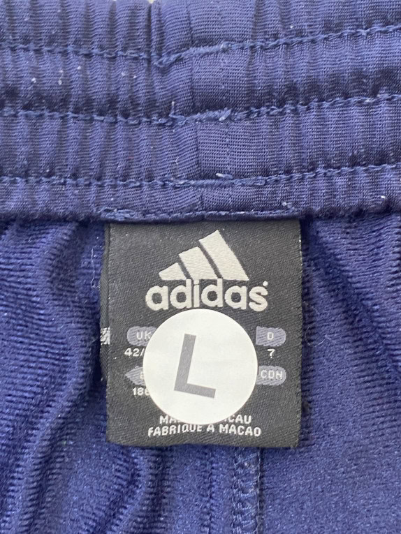 ADIDAS ΠΑΝΤΕΛΟΝΙ ΦΟΡΜΑΣ SPORTSWEAR NAVY UNISEX PRE OWNED L