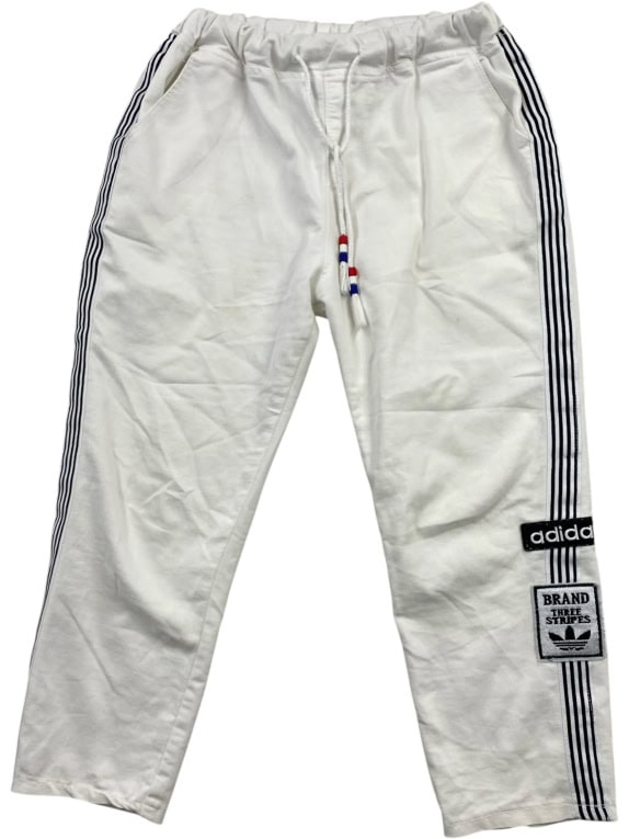 ADIDAS ΠΑΝΤΕΛΟΝΙ ΦΟΡΜΑΣ VINTAGE STYLE ΛΟΓΟΤΥΠΟ ΛΕΥΚΟ ΓΥΝΑΙΚΕΙΟ XS
