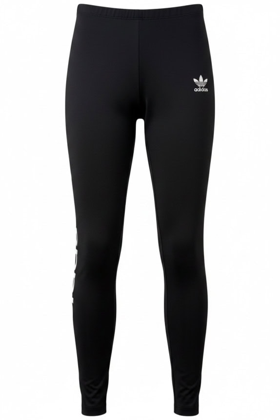 ADIDAS PHARRELL WILLIAMS LEGGINGS SPORTSWEAR BLACK WOMENS PRE OWNED S