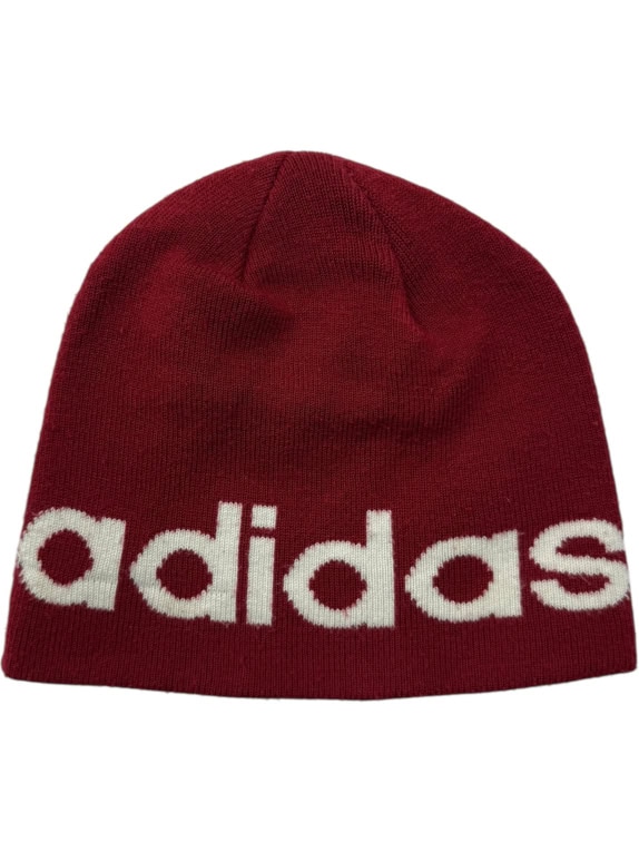 Adidas Πλεκτό Σκουφάκι Vintage Big Logo Κόκκινο Unisex One Size