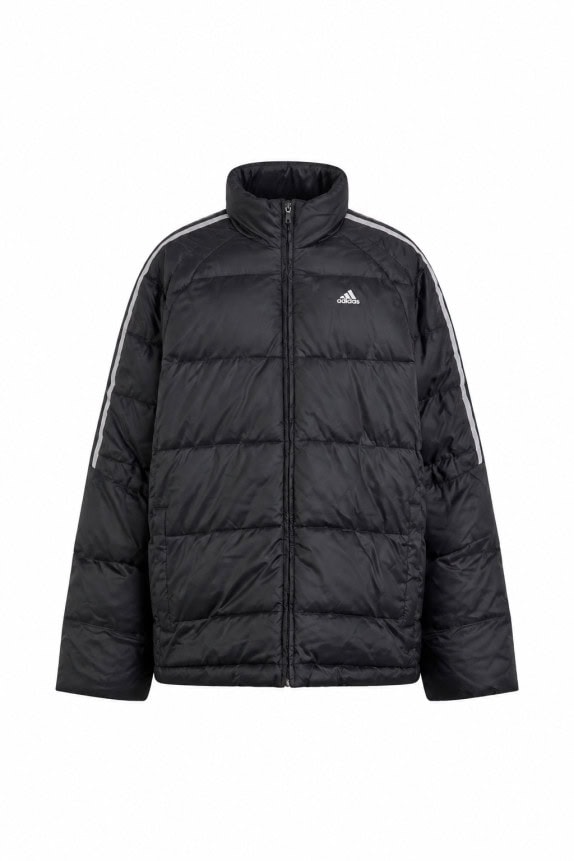 ADIDAS GIACCA PUFFER MINIMAL NERO UOMO PRE OWNED S