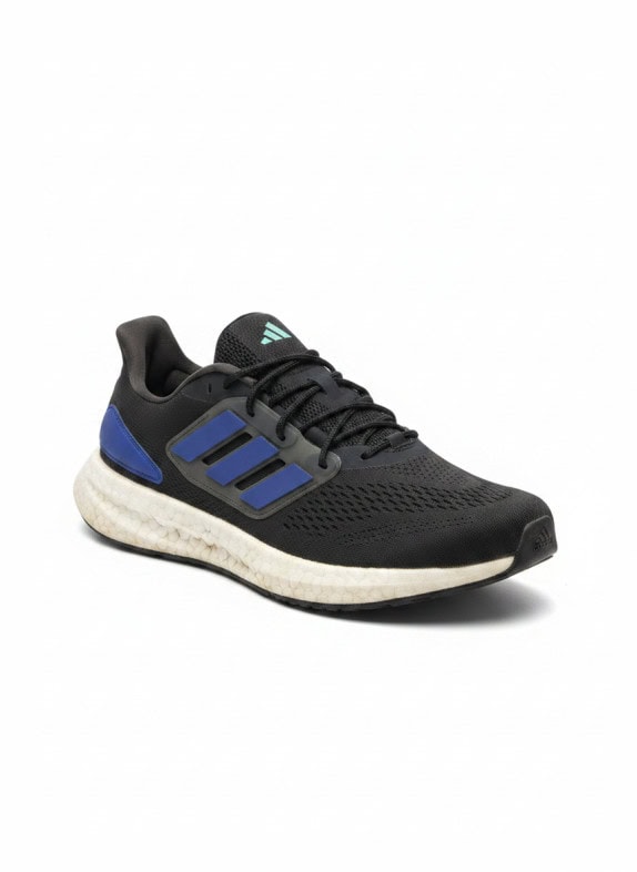 ADIDAS RUNNING SNEAKERS ATHLETIC ΜΑΥΡΟ UNISEX PRE OWNED EU 45 1/3