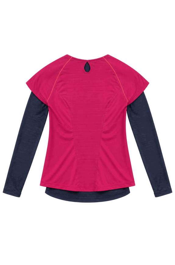 ADIDAS RUNNING T SHIRT SPORTSWEAR FUCHSIA ΜΠΛΕ ΓΥΝΑΙΚΕΙΟ PRE OWNED