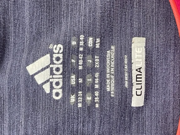 ADIDAS RUNNING T SHIRT SPORTSWEAR FUCHSIA ΜΠΛΕ ΓΥΝΑΙΚΕΙΟ PRE OWNED