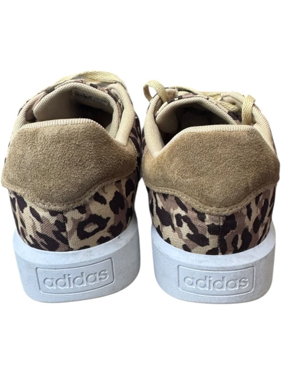 ADIDAS SNEAKERS LEOPARD PRINT LOGO BEIGE/BROWN ΓΥΝΑΙΚΕΙΟ 39 1/3