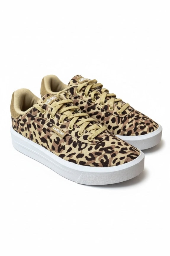 ADIDAS SNEAKERS LEOPARD PRINT LOGO BEIGE/BROWN ΓΥΝΑΙΚΕΙΟ 39 1/3