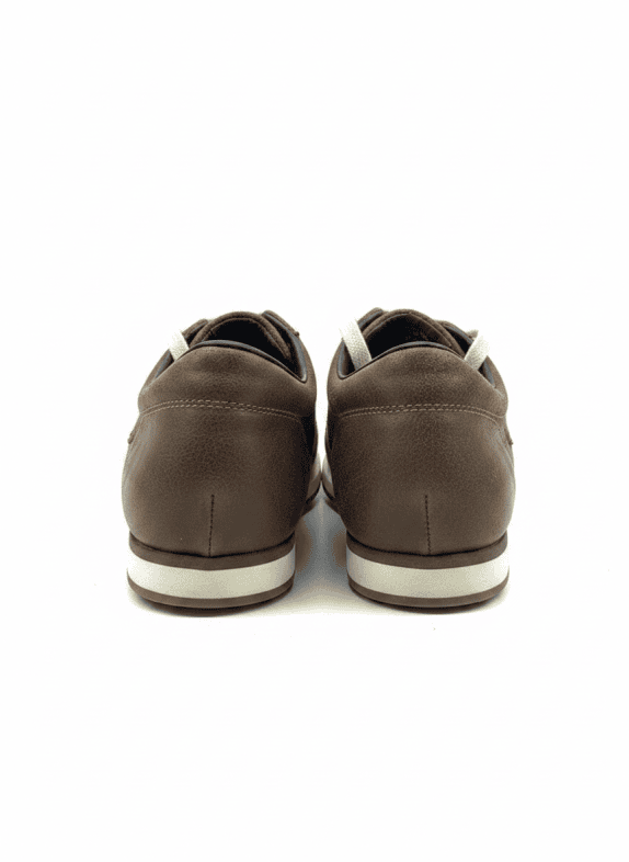 ADIDAS SNEAKERS RETRO BROWN UNISEX PRE OWNED EU 44