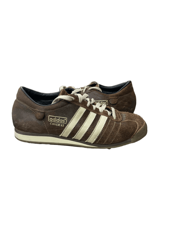 ADIDAS SNEAKERS RETRO BROWN UNISEX PRE OWNED EU 44