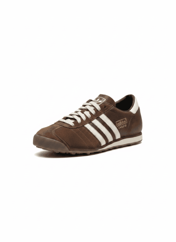 ADIDAS SNEAKERS RETRO BROWN UNISEX PRE OWNED EU 44