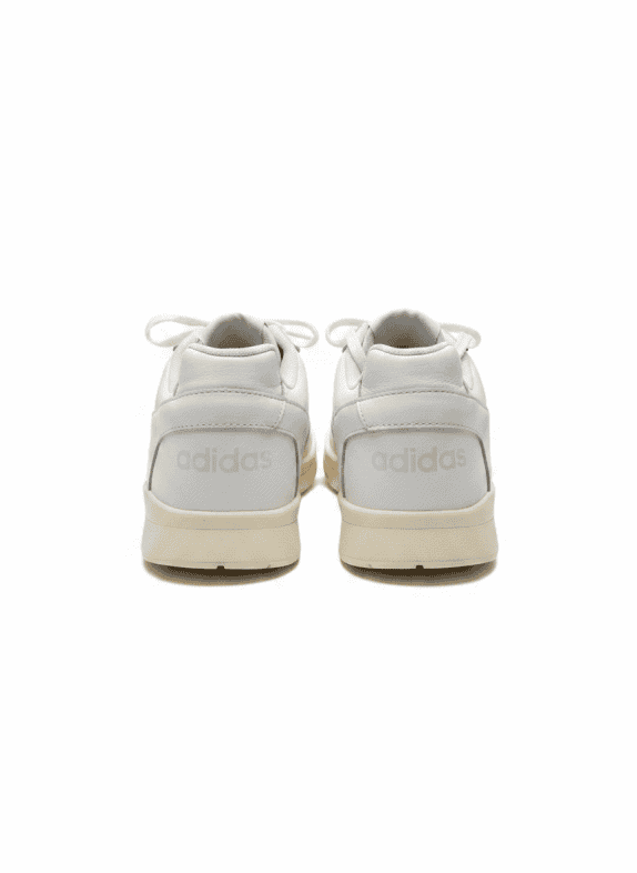 ADIDAS SNEAKERS RETRO SPORTSWEAR OFF WHITE UNISEX PRE OWNED EU 47 1/3