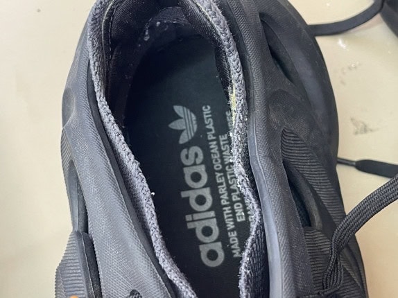 ADIDAS SNEAKERS SPORTSWEAR ΜΑΥΡΑ UNISEX PRE OWNED EU 42 2/3