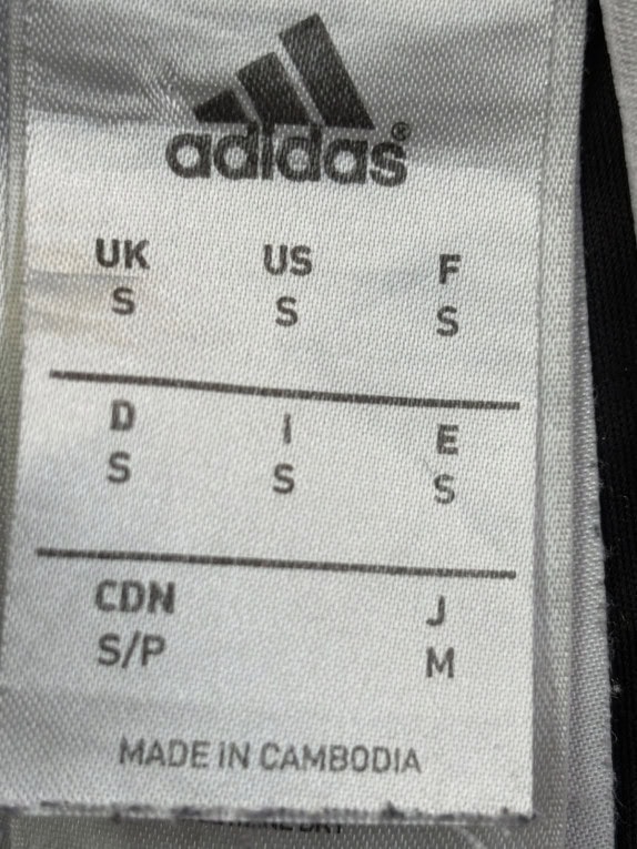 ADIDAS ΣΟΡΤΣ SPORTSWEAR ΜΑΥΡΟ ΑΝΤΡΙΚΟ PRE OWNED S
