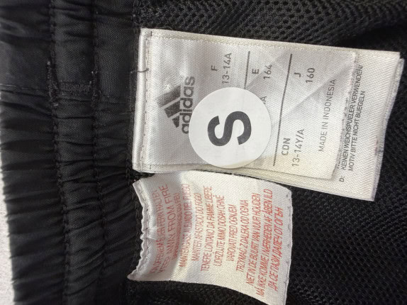 ADIDAS ΣΟΡΤΣ SPORTSWEAR ΜΑΥΡΟ ΑΝΤΡΙΚΟ PRE OWNED S