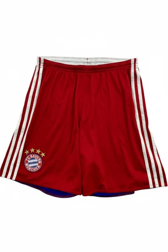 ADIDAS PANTALONCINI VINTAGE BAYERN MONACO RICAMO ROSSO UOMO M