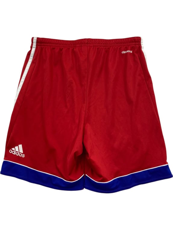 ADIDAS PANTALONCINI VINTAGE BAYERN MONACO RICAMO ROSSO UOMO M