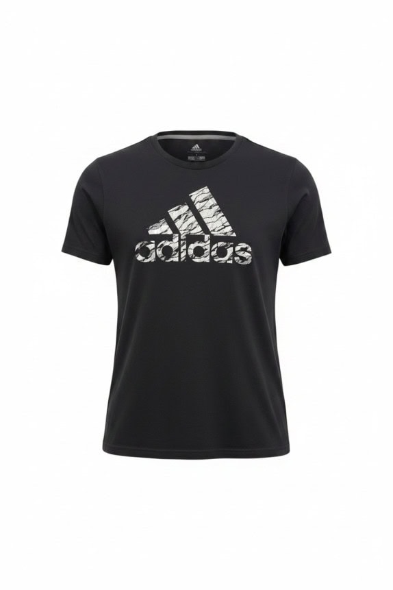 ADIDAS T SHIRT GRAPHIC BLACK ΓΥΝΑΙΚΕΙΟ PRE OWNED M