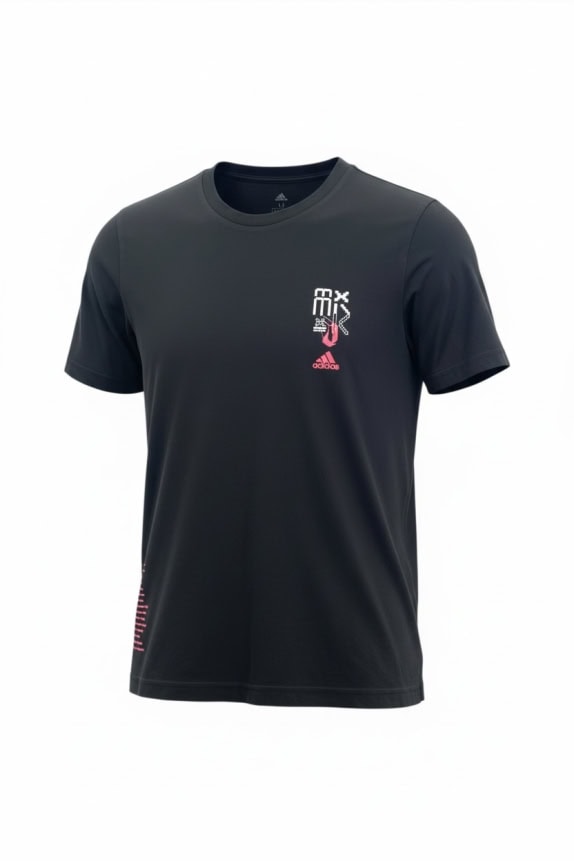 ADIDAS T-SHIRT GRAFICA 'DAME D.O.L.L.A.' LOGO NERO UNISEX M