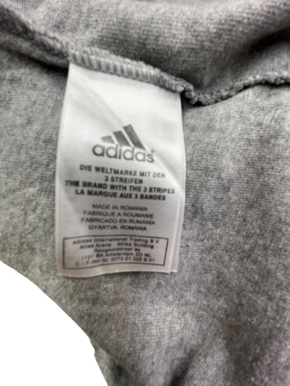 ADIDAS T-SHIRT VINTAGE GAME DON'T LIE GREY MENS L