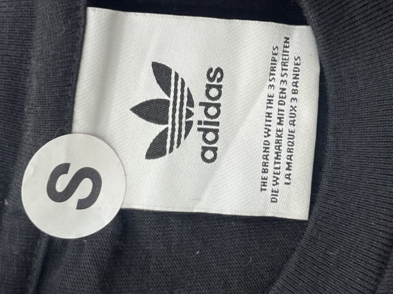 ADIDAS TEE STREETWEAR BLACK ΑΝΤΡΙΚΟ PRE OWNED S