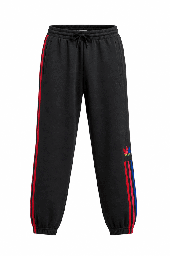 ADIDAS TRACK PANTS RETRO BLACK ΑΝΤΡΙΚΟ PRE OWNED S