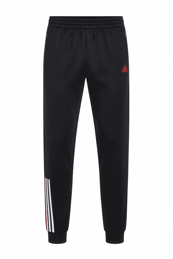ADIDAS TRACK PANTS SPORTY BLACK ΑΝΤΡΙΚΟ PRE OWNED M