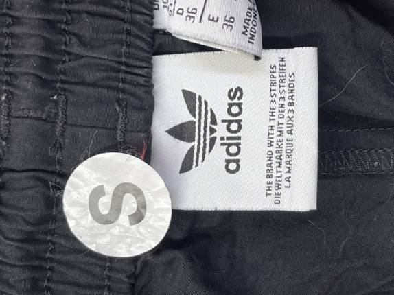 ADIDAS TRACK PANTS SPORTY ΜΑΥΡΟ ΑΝΤΡΙΚΟ PRE OWNED S