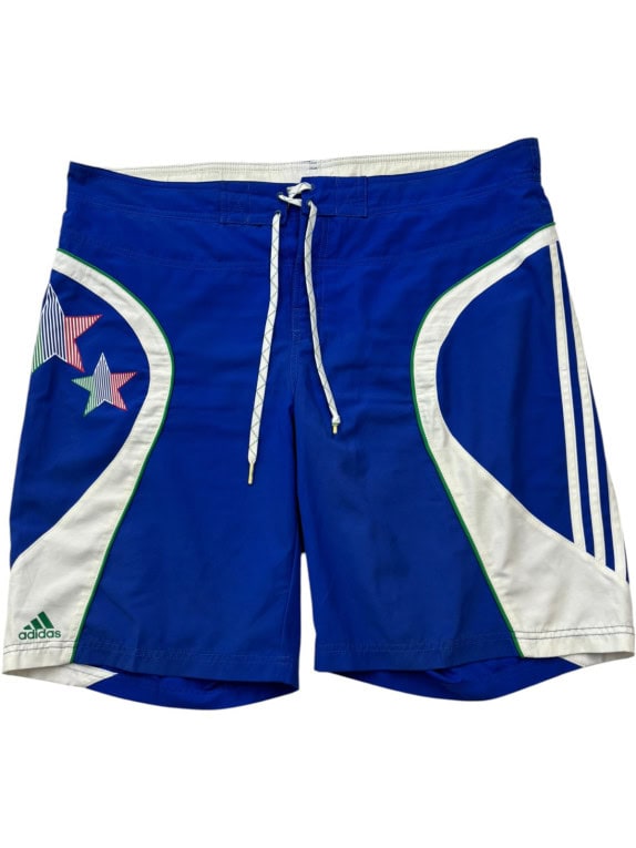 ADIDAS ΒΕΡΜΟΥΔΑ ΜΑΓΙΟ SPORTSWEAR GRAPHIC ΜΠΛΕ ΑΝΤΡΙΚΟ PRE OWNED XL