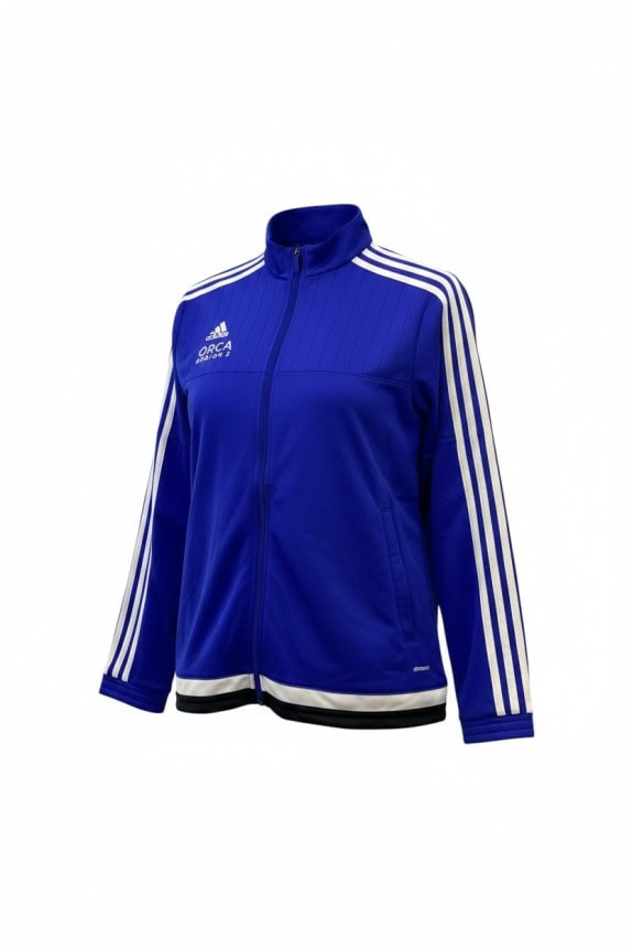 ADIDAS ΖΑΚΕΤΑ TRACK JACKET SPORTY ΜΠΛΕ ΓΥΝΑΙΚΕΙΟ PRE OWNED M