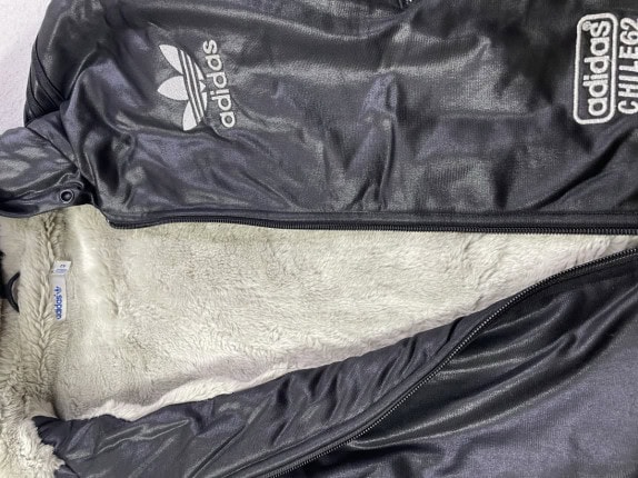 Y2K ADIDAS ZIP HOODIE ARCHIVE BLACK ΑΝΤΡΙΚΟ PRE OWNED S