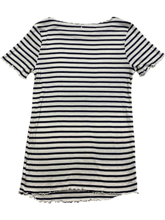 Aeropostale T-Shirt casual a righe bianco-blu da donna M