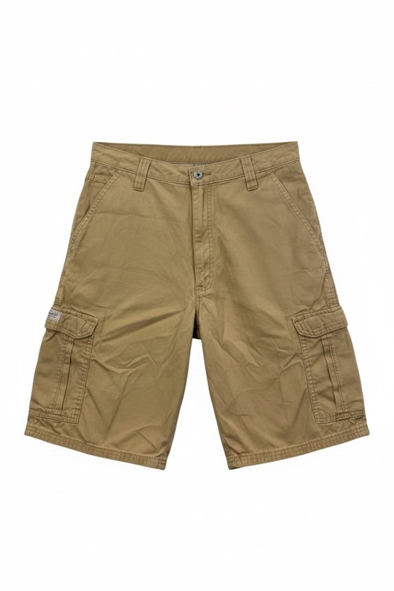 BRAND SCONOSCIUTO BERMUDA CARGO UTILITY BEIGE UOMO PRE OWNED L