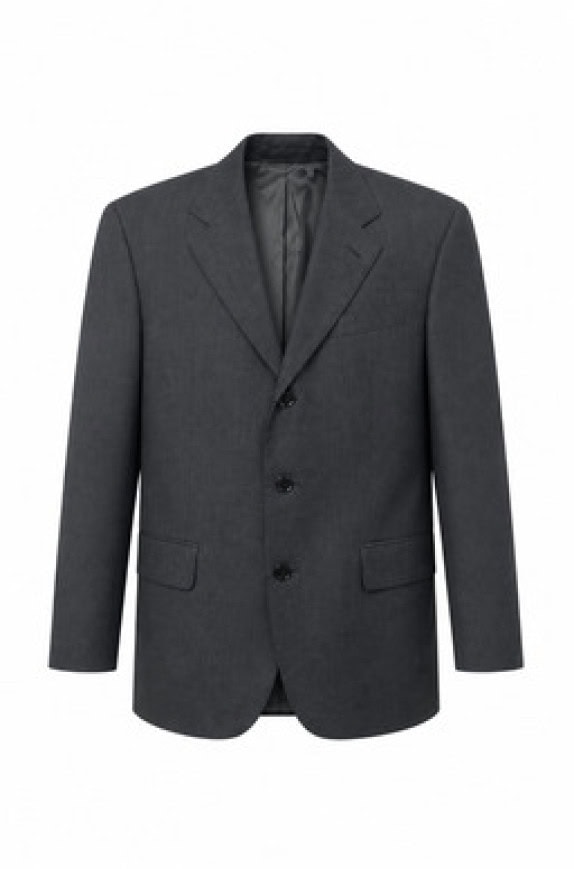 80S VINTAGE  BLAZER CLASSICO GRIGIO UOMO PRE OWNED S