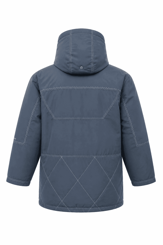 90s LOTTO  JACKET UTILITY NAVY MENS PRE OWNED XL