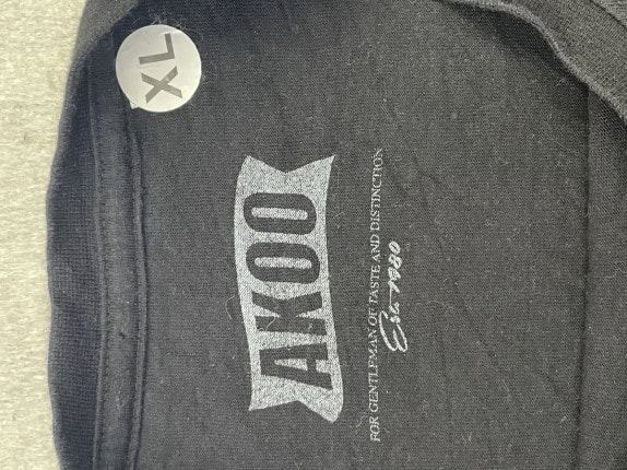 AKOO GRAPHIC TEE STREETWEAR ΜΑΥΡΟ ΑΝΤΡΙΚΟ PRE OWNED XL