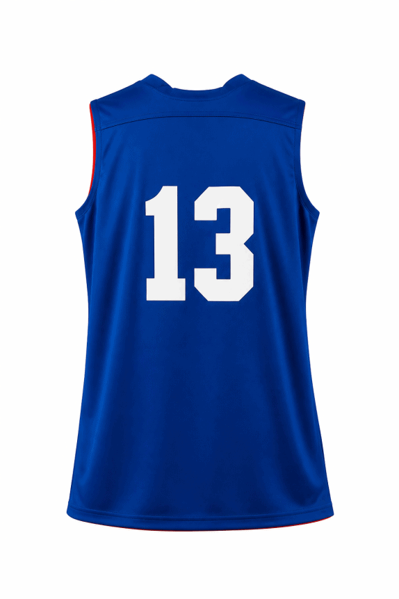 ALL SPORT NBA JERSEY CLASSIC BLUE MEN PRE OWNED M