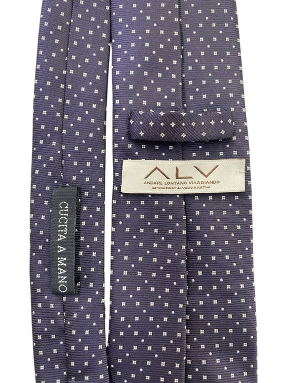 ALV CRAVATTA CLASSICA NAVY UOMO PRE OWNED